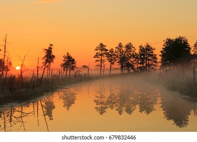 Sunrise At Seney National Wildlife Refuge