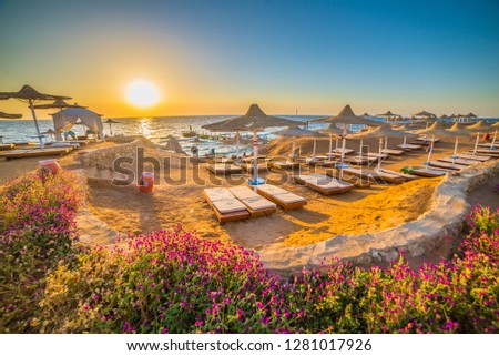 Sunrise in Sharm el Sheikh, Egypt
