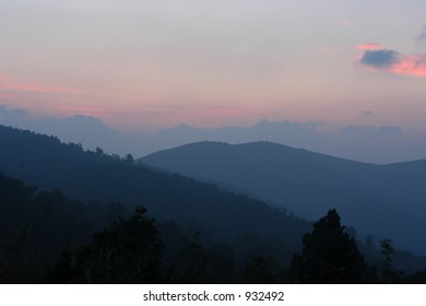 Sunrise in Shenandoah NP, Virginia - Shutterstock ID 932492