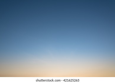Sunrise sky gradient 