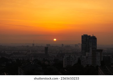  Kyiv cityscape panorama