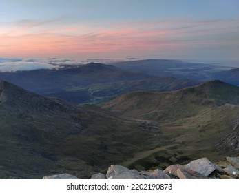 The Sunrise At Snowdon Wales