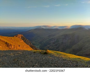 The Sunrise From Snowdon, Wales.