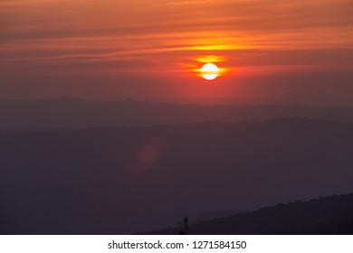 Sunrise Sunset Silhouette Stock Photo 1271584150 | Shutterstock