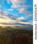 Sunrise view from Mt. Helix Park