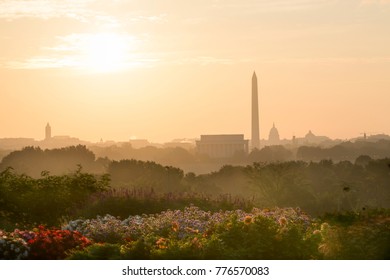 Sunrise At Washinton DC