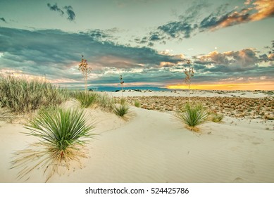 Sunrise At White Sands National Monument