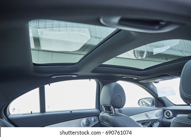 Sunroof View Inside Of Car