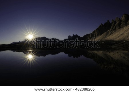 Similar – Image, Stock Photo sunshine Autumn 2007 Sun