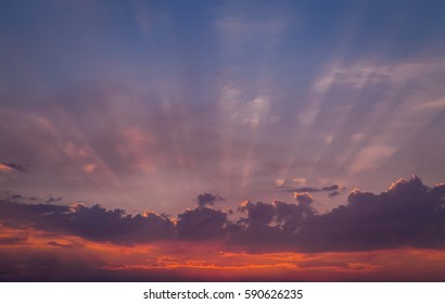 sunset - Shutterstock ID 590626235