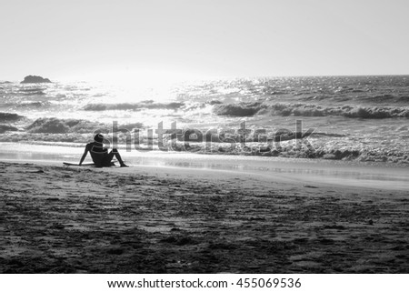 Similar – Image, Stock Photo Sparkling Beach