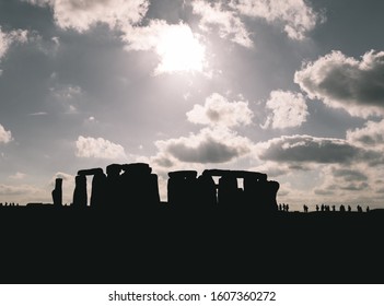 The Sunset Above History Of Stonehenge