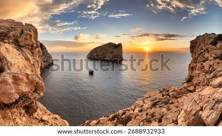 Sunset in Alghero Capo Caccia 