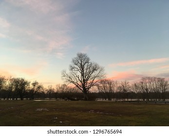 Sunset At Algonkian Regional Park, Sterling, Virginia