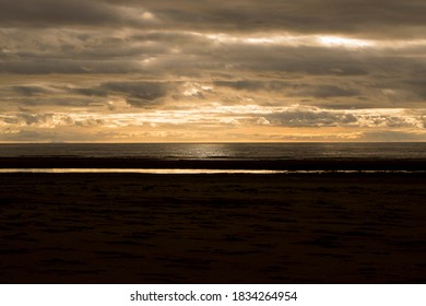 Sunset At Allonby West Cumbria Coast