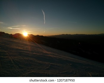Sunset in Alps