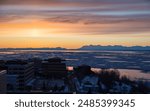 Sunset at Anchorage , Alaska