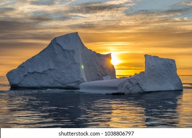 Sunset In Antarctica