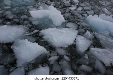 Sunset Antarctica Icy Landscape Scenery