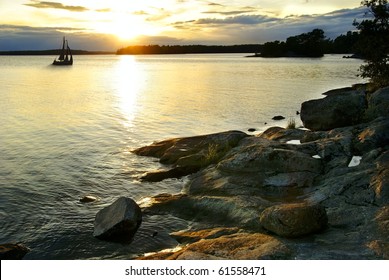 Sunset In Archipelago