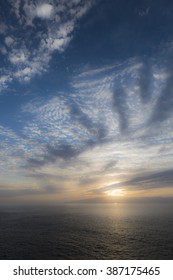 Sunset In The Atlantic Ocean