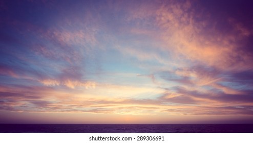 Sunset Australia Pink Sky Clouds Dusk Beach Pretty