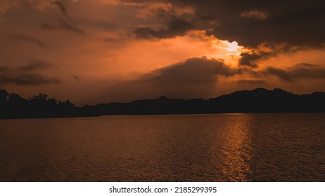 Sunset Background Nature Lanscape Indonesia