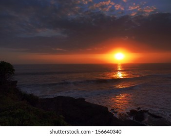 sunset in Bali 