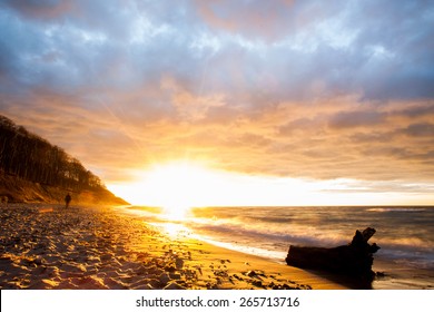 Sunset Baltic Sea