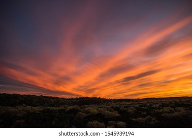 Sunset In Barton Creek Texas