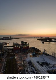 Sunset at the bay
