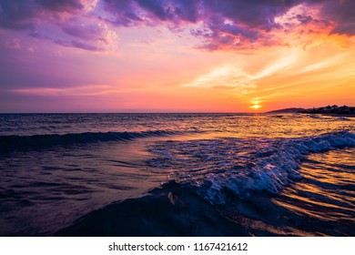 Sunset At The Beach