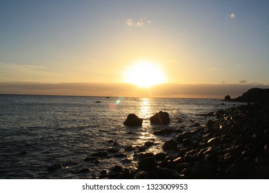 Sunset at the beach