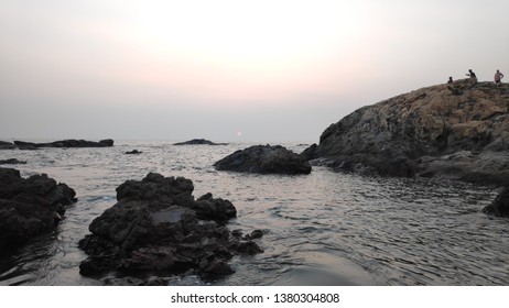 sunset at beach