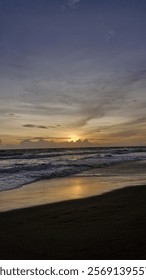 sunset at the beach for the resque🧡💛