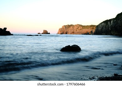 Sunset In The Beach - Blue Hour 