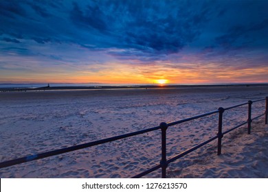 Sunset At The Beach (Crosby Beach UK)
