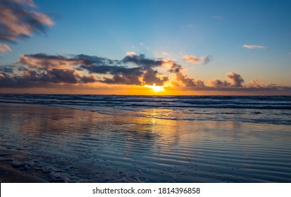 Sunset Beach Denmark Ocean Sky