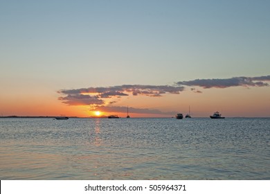 Sunset, Beach, Fiji, Viti Levu