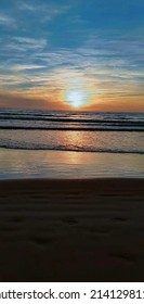 Sunset At The Beach Morocco