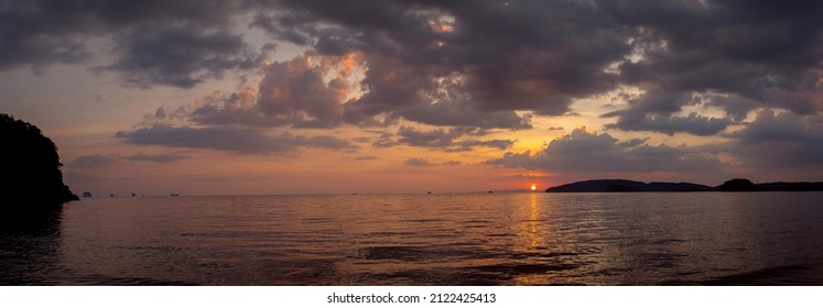 Sunset at beach in the tropics. - Powered by Shutterstock