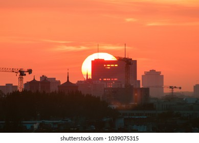 sunset in berlin