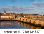 Sunset at Berwick-upon-Tweed, Northumberland, England