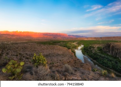 Sunset At Big Bend National Park