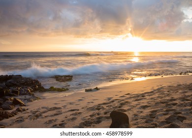 Sunset in Big Island, Hawaii