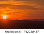 Sunset in the Black Forest