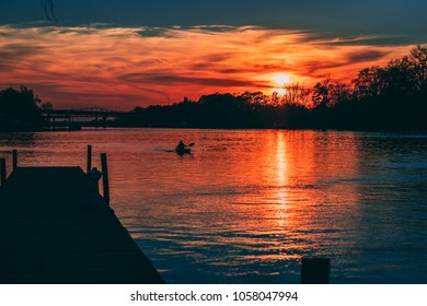 Sunset At The Black Warrior River