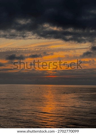 sunset in the blacksea of Türkiye