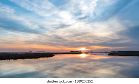 Sunset At Blackwater National Wildlife Refuge