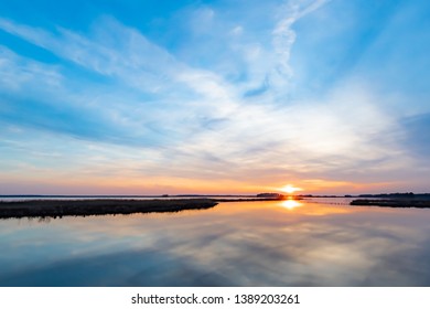 Sunset At Blackwater National Wildlife Refuge